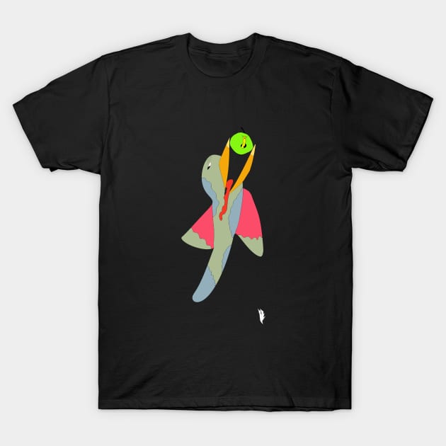 coloured bird , fairy coloured bird T-Shirt by Bird